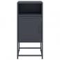 Preview: Nachttische 2 Stk. Anthrazit 36x39x78 cm Stahl