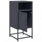 Preview: Nachttische 2 Stk. Anthrazit 36x39x78 cm Stahl