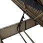 Preview: Sonnenliegen mit Auflagen 2 Stk. Grau Poly Rattan