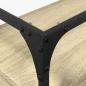 Preview: TV-Schrank mit Glasplatte Sonoma-Eiche 80x35x51cm Holzwerkstoff