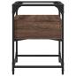 Preview: Nachttische 2 Stk. Braun Eichen-Optik 40x40x55 cm Holzwerkstoff