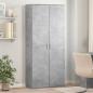 Preview: ARDEBO.de - Highboard Betongrau 80x35x180 cm Holzwerkstoff