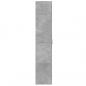 Preview: Highboard Betongrau 70x35x180 cm Holzwerkstoff