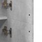 Preview: Highboard Betongrau 70x35x180 cm Holzwerkstoff