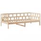 Preview: Tagesbett mit Dach 90x200 cm Massivholz Kiefer