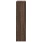 Preview: Heizkörperverkleidung Eichen-Optik 78x20x82 cm Holzwerkstoff