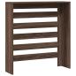 Preview: Heizkörperverkleidung Eichen-Optik 78x20x82 cm Holzwerkstoff