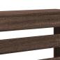 Preview: Heizkörperverkleidung Eichen-Optik 78x20x82 cm Holzwerkstoff