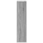 Preview: Bücherregal Grau Sonoma 50x25x105 cm Holzwerkstoff