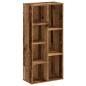 Preview: Bücherregal Altholz-Optik 50x25x105 cm Holzwerkstoff