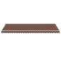 Preview: Markise Automatisch mit LED Braun 600x350 cm