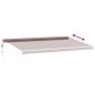 Preview: Markise Automatisch mit LED Braun 600x350 cm