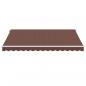 Preview: Markise Automatisch mit LED Braun 400x350 cm