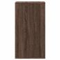 Preview: Kommode Braun Eichen-Optik 40x41x76 cm Holzwerkstoff