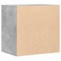 Preview: Kommode Betongrau 60x41x58 cm Holzwerkstoff