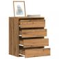 Preview: ARDEBO.de - Kommode Artisan-Eiche 60x41x76 cm Holzwerkstoff