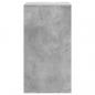 Preview: Kommode Betongrau 60x41x76 cm Holzwerkstoff