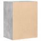 Preview: Kommode Betongrau 60x41x76 cm Holzwerkstoff