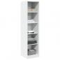 Preview: Kleiderschrank Weiß 50x50x200 cm Holzwerkstoff