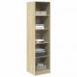 Preview: Kleiderschrank Sonoma-Eiche 50x50x200 cm Holzwerkstoff