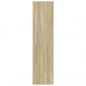 Preview: Kleiderschrank Sonoma-Eiche 50x50x200 cm Holzwerkstoff