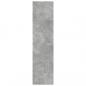 Preview: Kleiderschrank Betongrau 80x50x200 cm Holzwerkstoff