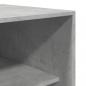 Preview: Kleiderschrank Betongrau 80x50x200 cm Holzwerkstoff