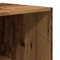 Preview: Kleiderschrank Altholz-Optik 50x50x200 cm Holzwerkstoff