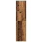 Preview: Kleiderschrank Altholz-Optik 50x50x200 cm Holzwerkstoff