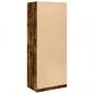 Preview: Kleiderschrank Räuchereiche 80x50x200 cm Holzwerkstoffs