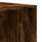 Preview: Kleiderschrank Räuchereiche 80x50x200 cm Holzwerkstoffs
