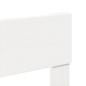 Preview: Massivholzbett ohne Matratze Weiß 100x200 cm Kiefernholz