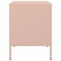 Preview: Nachttisch Rosa 36x39x50,5 cm Stahl