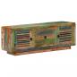 Preview: ARDEBO.de - TV-Schrank 110x30x40 cm Altholz Massiv