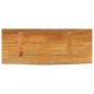 Preview: Tischplatte mit Baumkante 80x20x3,8 cm Massivholz Mango