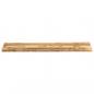 Preview: Tischplatte mit Baumkante 160x40x2,5 cm Raues Mango Massivholz