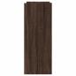 Preview: Konsolentisch Braun Eichen-Optik 100x35x90 cm Holzwerkstoff