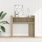 Preview: Konsolentisch Sonoma-Eiche 100x35x90 cm Holzwerkstoff