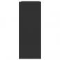 Preview: Konsolentisch Schwarz 100x35x90 cm Holzwerkstoff
