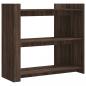 Preview: Konsolentisch Braun Eichen-Optik 100x35x90 cm Holzwerkstoff