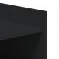 Preview: Schuhschrank Schwarz 74,5x37,5x100 cm Holzwerkstoff