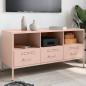 Preview: ARDEBO.de - TV-Schrank Rosa 100,5x39x50,5 cm Stahl