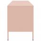 Preview: TV-Schrank Rosa 100,5x39x50,5 cm Stahl