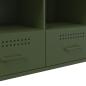 Preview: TV-Schrank Olivgrün 100,5x39x50,5 cm Stahl