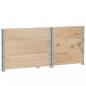 Preview: Pflanzkasten 80x60 cm Massivholz Kiefer