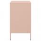 Preview: Nachttisch Rosa 36x39x68 cm Stahl