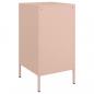 Preview: Nachttisch Rosa 36x39x68 cm Stahl