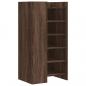 Preview: Schuhschrank Braun Eichen-Optik 52x37,5x100 cm Holzwerkstoff
