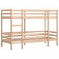 Preview: Etagenbett 80x200 cm Massivholz Kiefer