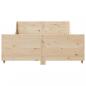 Preview: Massivholzbett ohne Matratze 160x200 cm Kiefernholz